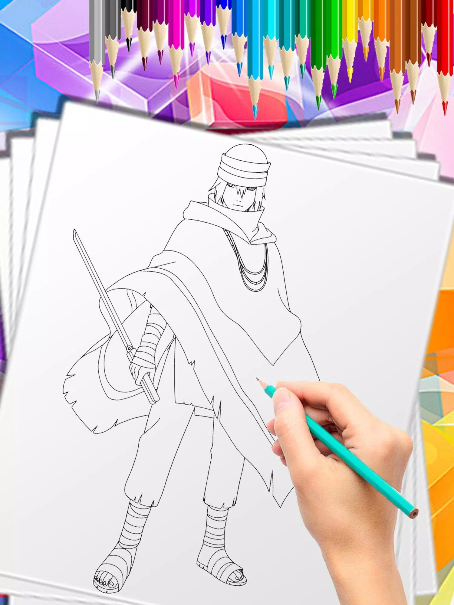sasuke para colorir  Dibujos de naruto faciles, Cómo dibujar
