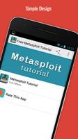 Free Metasploit Tutorial โปสเตอร์