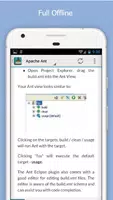 برنامه‌نما Apache Ant Tutorials Free عکس از صفحه