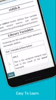 برنامه‌نما Learn C Standard Library  Free عکس از صفحه