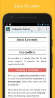 CodeIgniter Tutorials Free imagem de tela 3