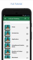 Learn Critical Thinking تصوير الشاشة 1