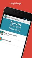 Learn Excel Macros Offline الملصق