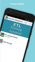 Learn ETL Testing Free الملصق