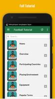 Free Football Tutorial تصوير الشاشة 1