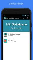 Free H2 Database Tutorial Cartaz