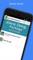 Java.lang Package  Tutorial Plakat