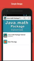 Java.math Package Tutorial الملصق