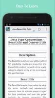 Java Bean Utils Tutorials Free screenshot 3