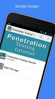 Free Penetration Testing Tutorial الملصق