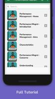 Learn Performance Management Offline تصوير الشاشة 1