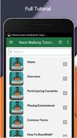 Learn Race Walking Free تصوير الشاشة 1