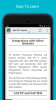 Learn SAP PP Free تصوير الشاشة 3