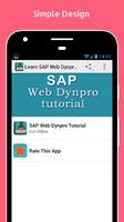 Learn SAP Web Dynpro Offline Cartaz