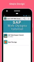Learn SAP Web Dynpro Offline الملصق