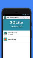 Free SQLite Tutorial الملصق