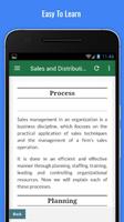 Learn Sales and Distribution Management Free تصوير الشاشة 3