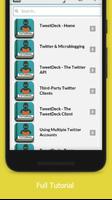 Free TweetDeck Tutorial تصوير الشاشة 1