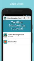 Free Twitter Marketing Tutorial الملصق