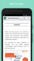 Free Twitter Marketing Tutorial تصوير الشاشة 3