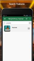 Learn Weightlifting Offline تصوير الشاشة 2