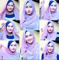 3 Schermata Tutorial Hijab Simple