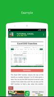 Excel Tutorial offline screenshot 2