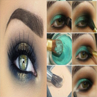 Tutorial Augen Make-up Zeichen