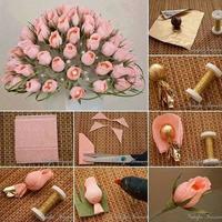 برنامه‌نما Tutorial Handmade Flowers عکس از صفحه