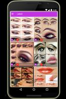 Make-up Anleitung Plakat