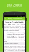 Node.js Offline Tutorial скриншот 1