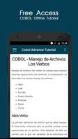Cobol Spanish Tutorial screenshot 3