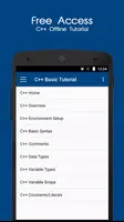 C++ Offline Tutorial ảnh chụp màn hình 6