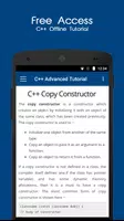 C++ Offline Tutorial ảnh chụp màn hình 1
