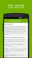 Learn Android Offline Tutorial capture d'écran 3