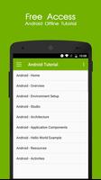 Learn Android Offline Tutorial screenshot 1