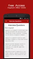 AngularJS Offline Tutorial capture d'écran 4