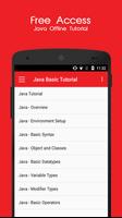 Java Offline Tutorial स्क्रीनशॉट 1