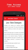 Java Offline Tutorial syot layar 2