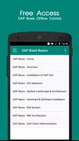 SAP Basis Offline Tutorial تصوير الشاشة 1
