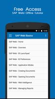 ​SAP WEBi   Offline Tutorial capture d'écran 1