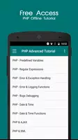 PHP Offline Tutorial capture d'écran 3