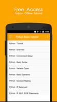 برنامه‌نما Python Offline Tutorial عکس از صفحه