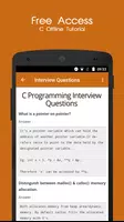 C Offline Tutorial screenshot 1