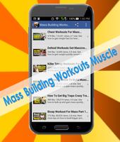 Mass Building Workouts Muscle capture d'écran 2