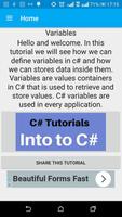 TutorialsXL - C# Tutorial imagem de tela 2