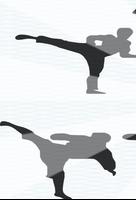 Taekwondo Training step poster
