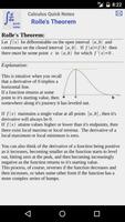 Calculus Quick Notes تصوير الشاشة 2