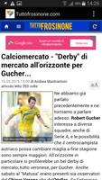 Tuttofrosinone Ekran Görüntüsü 1