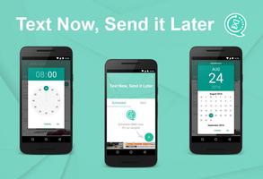 Send It Later!  SMS Scheduler تصوير الشاشة 3